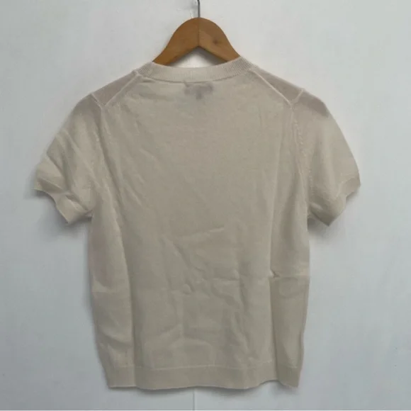 Quince Ivory Mongolian Cashmere Sweater NWT - Picture 6 of 11